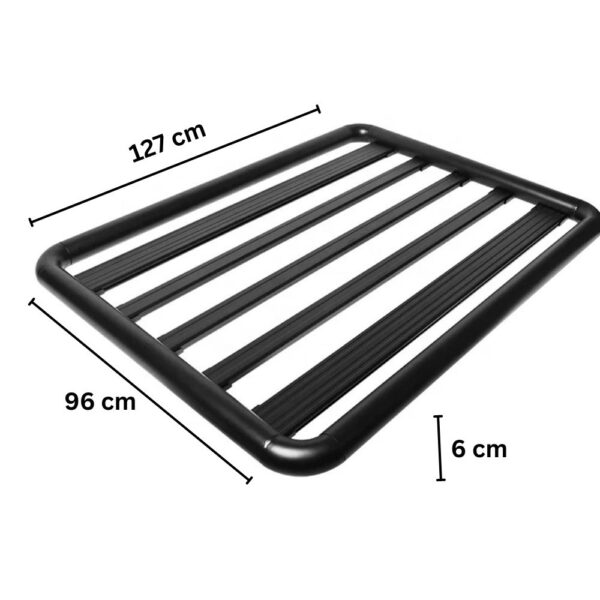 UPWHEEL- CAR ROOF RACK/ CAR ROOF TOP  LUGGAGE CARRIER  TRAY, As Platform, U-bolts Included - Image 2