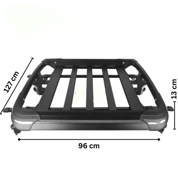 UPWHEEL- CAR ROOF RACK/ CAR ROOF TOP  BASKET, LUGGAGE CARRIER  TRAY,  U-bolts Included - Image 7