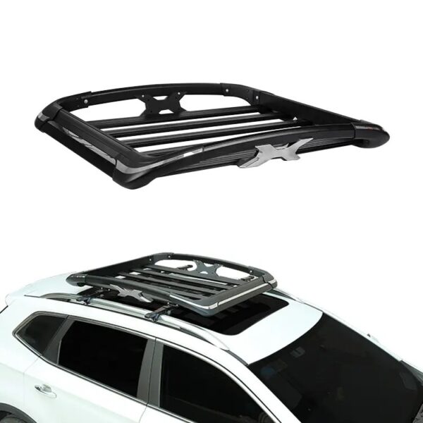 UPWHEEL- CAR ROOF RACK/ CAR ROOF TOP  BASKET, LUGGAGE CARRIER  TRAY,  U-bolts Included - Image 4