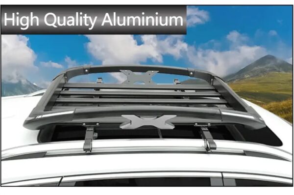 UPWHEEL- CAR ROOF RACK/ CAR ROOF TOP  BASKET, LUGGAGE CARRIER  TRAY,  U-bolts Included - Image 5
