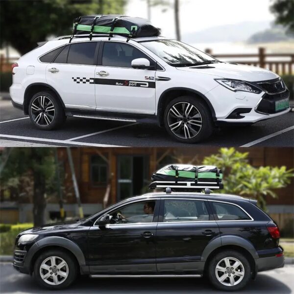 OUT ROAMER Heavy-Duty Car Roof Top Luggage Bag Premium Durable 100% Waterproof Rooftop Cargo Carrier Bag - Image 7