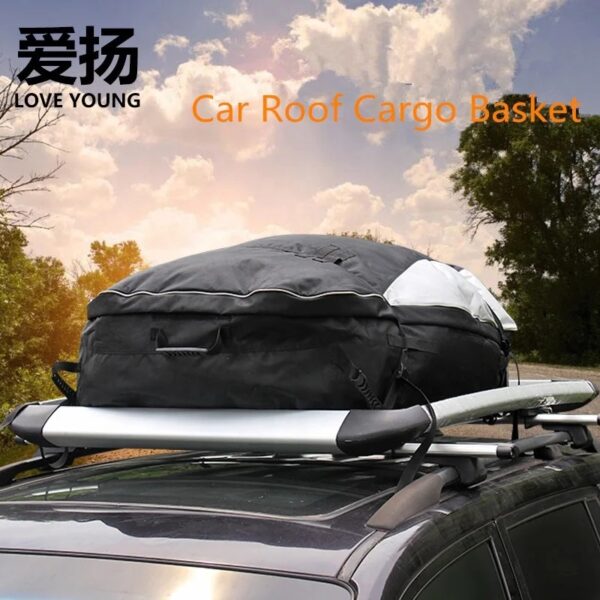 CAR ROOF RACK/ CAR ROOF TOP  LUGGAGE CARRIER  TRAY, U-bolts included - Image 3