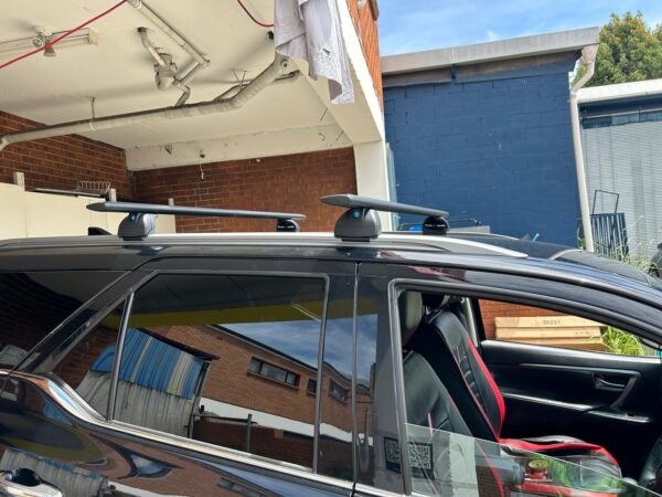 Roof Racks for Toyota Fortuner GXL/Crusade 5 Door SUV 2015 To Ongoing (Flush Rails) - Image 4